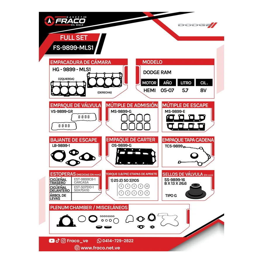 EMP.MOTOR GRAND CHEROKEE 5.7 HEMI 09> | WK