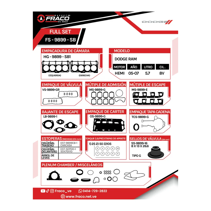EMP.MOTOR GRAND CHEROKEE 5.7 HEMI 09> | WK