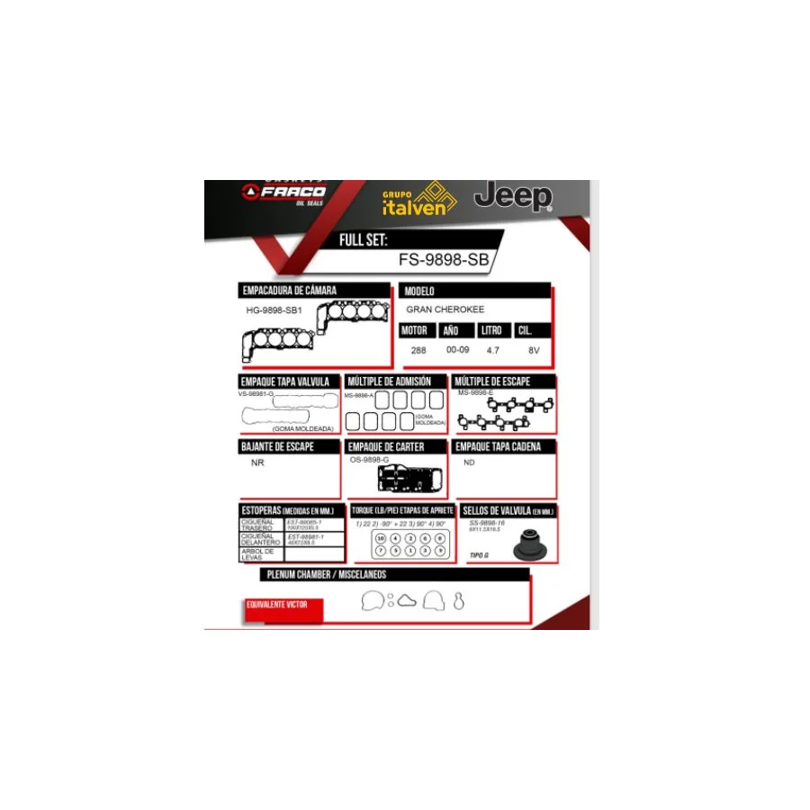 EMP.MOTOR GRAND CHEROKEE WJ 4.7 99>