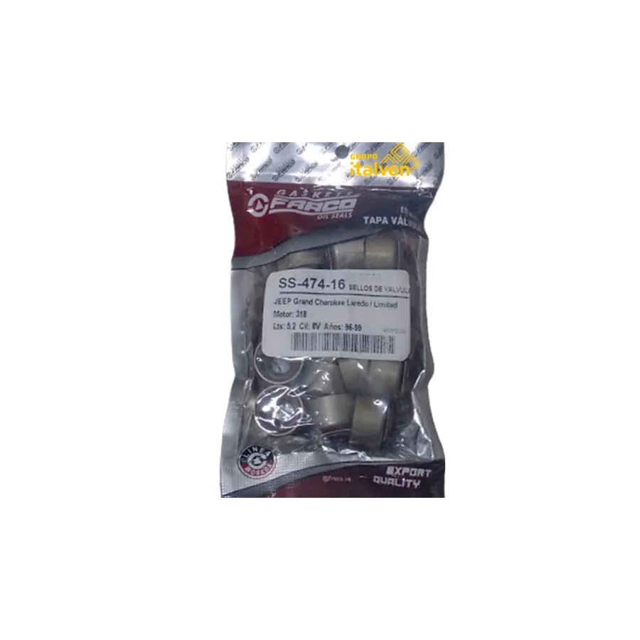GOMA VAL.G-CHEROKEE 5.2 8V M-318 JGO 16 | ZJ / WK2 / 4G